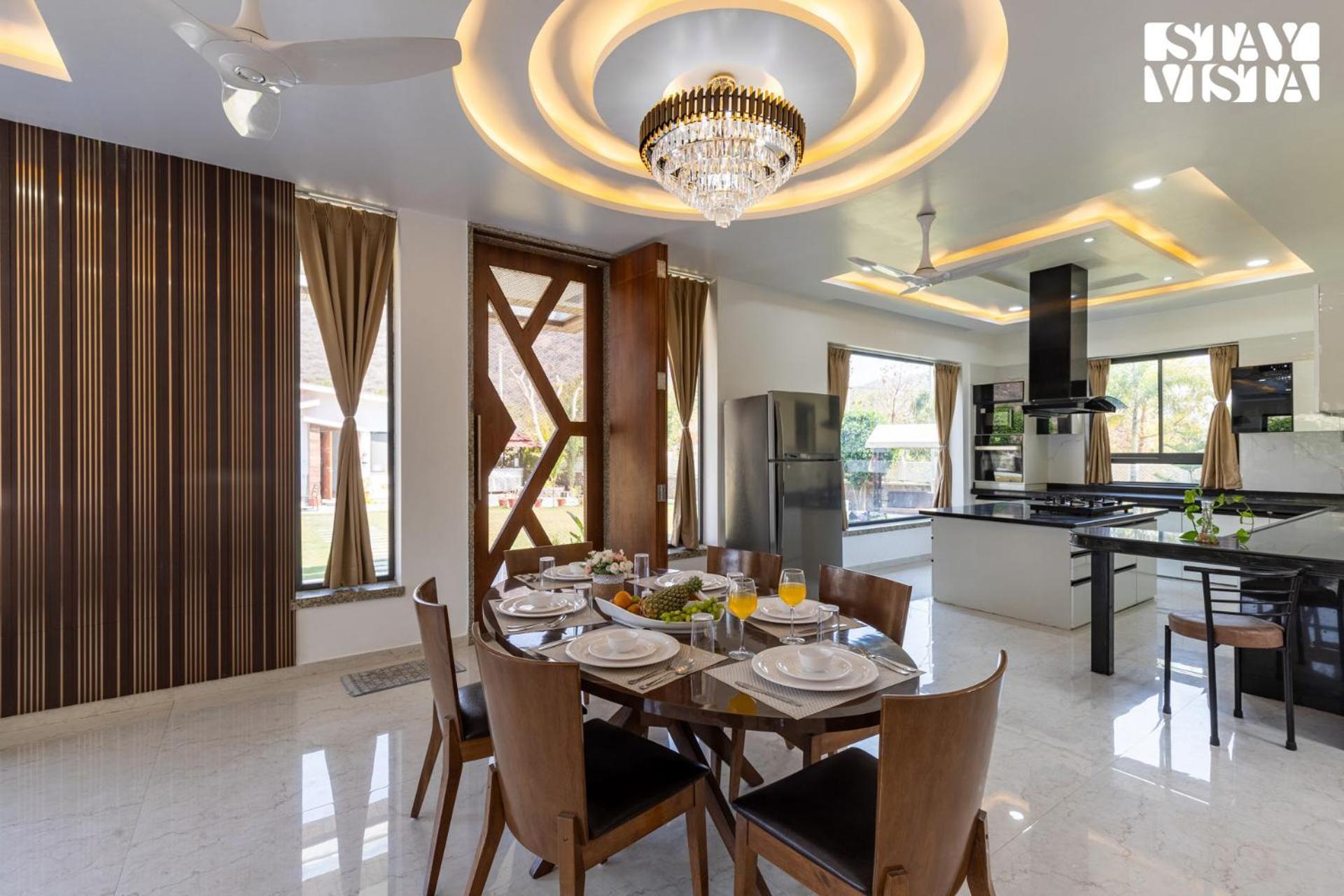 Stayvista'S Bella Dream - Mountain-View With Outdoor Pool, Lawn Featuring A Gazebo & Indoor Games Удайпур Екстер'єр фото