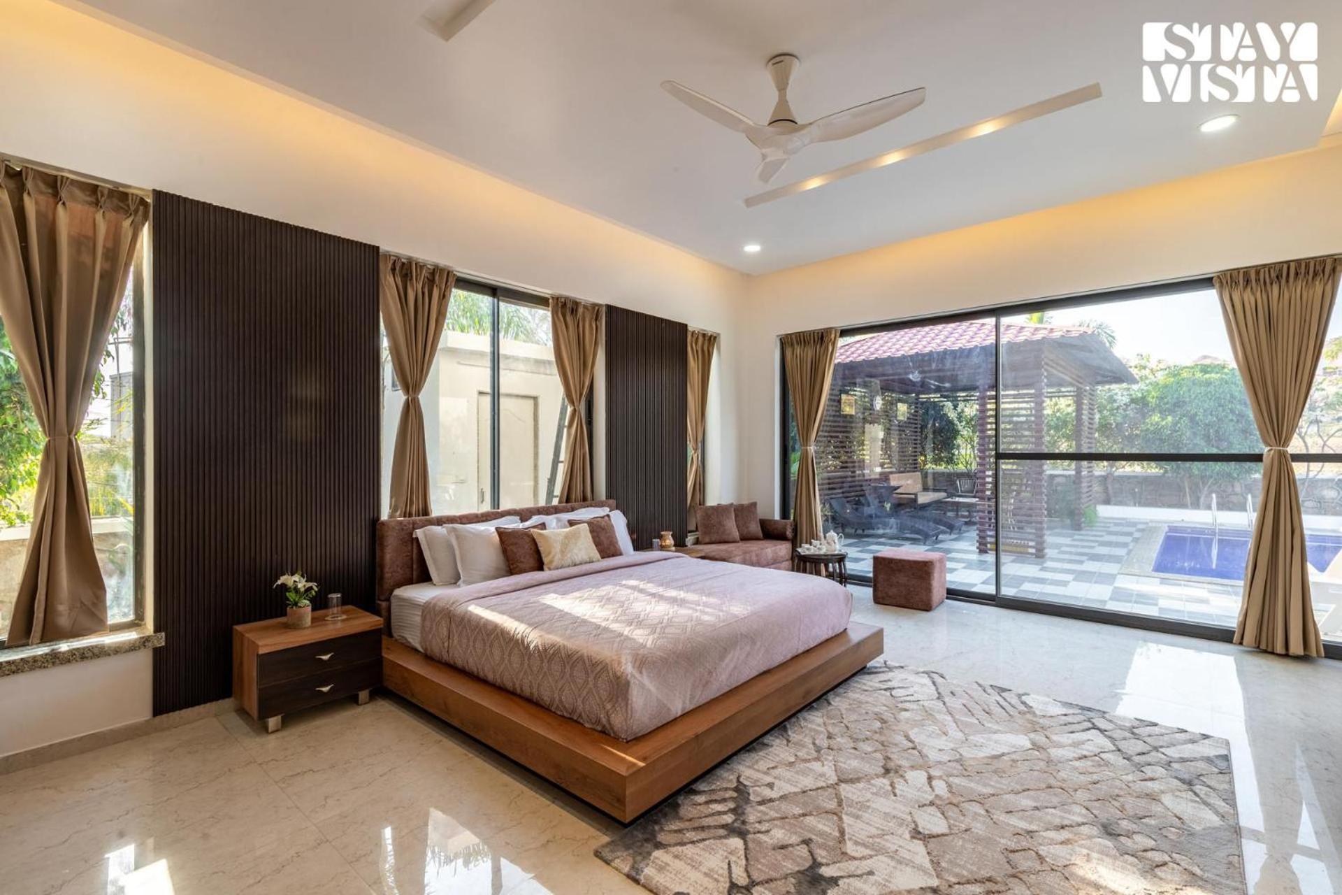 Stayvista'S Bella Dream - Mountain-View With Outdoor Pool, Lawn Featuring A Gazebo & Indoor Games Удайпур Екстер'єр фото